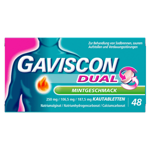 Gaviscon Dual Kautabletten