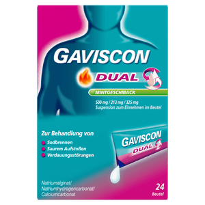 Gaviscon Dual Sachets ​12 x 10 ml Sachets
