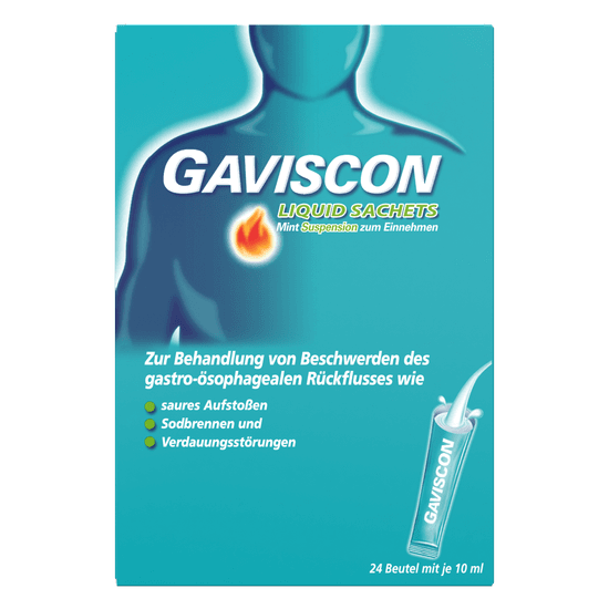 Gaviscon Liquid Sachets Mint Suspension